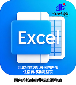 河北省省级机关国内差旅住宿费标准调整表
